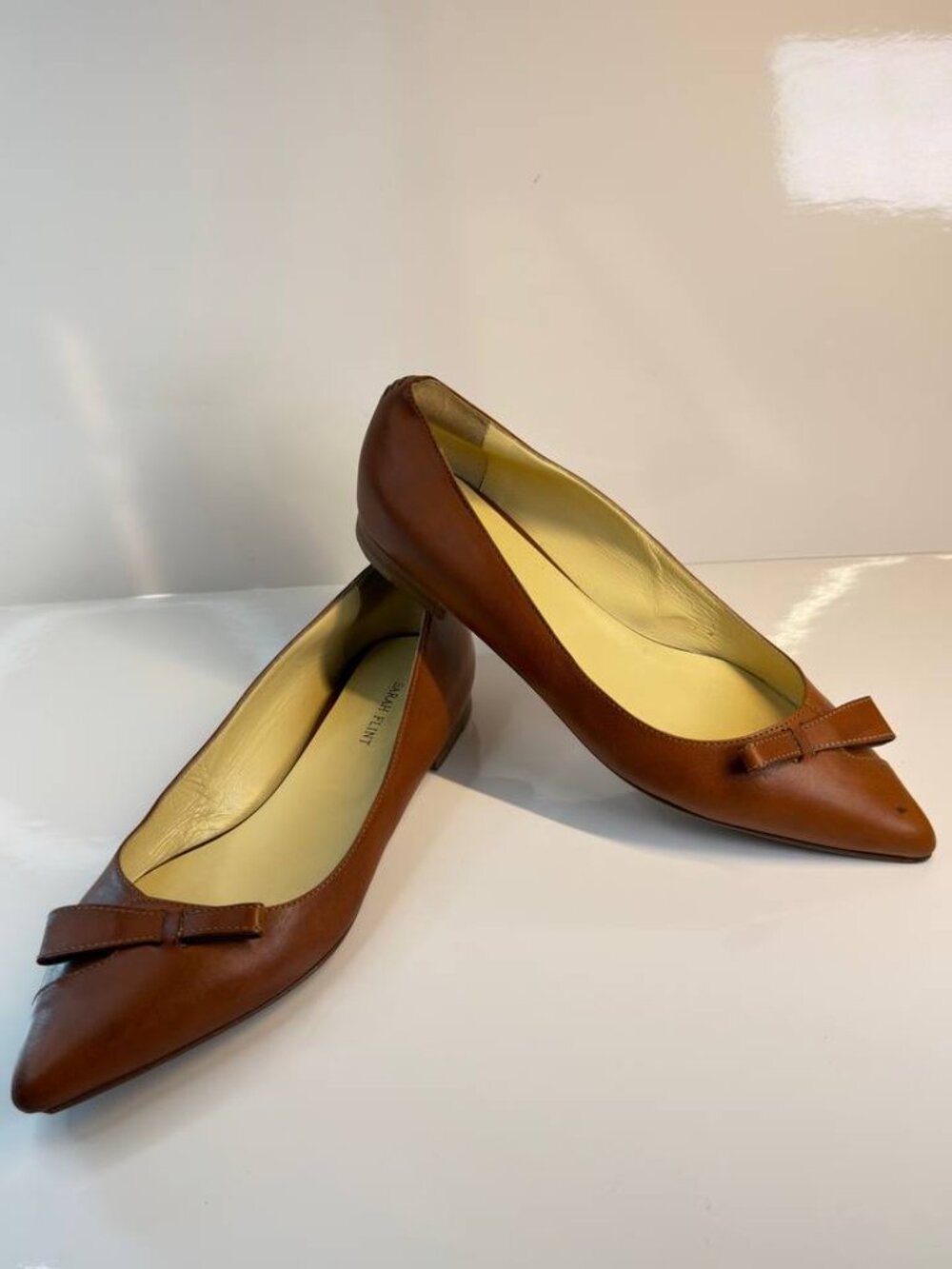 Sarah Flint Women’s Leather Flats – Made in Italy Size: EU 37 / US 7